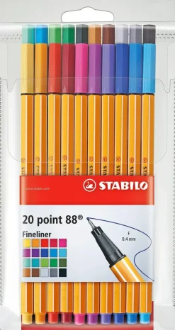 Stabilo Tussikyna Point 88 Fineliner 20 Varia