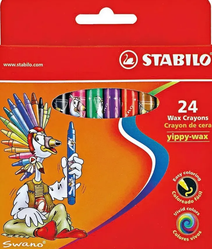 Stabilo Vahaliitu Yippy-Wax 24 Varia