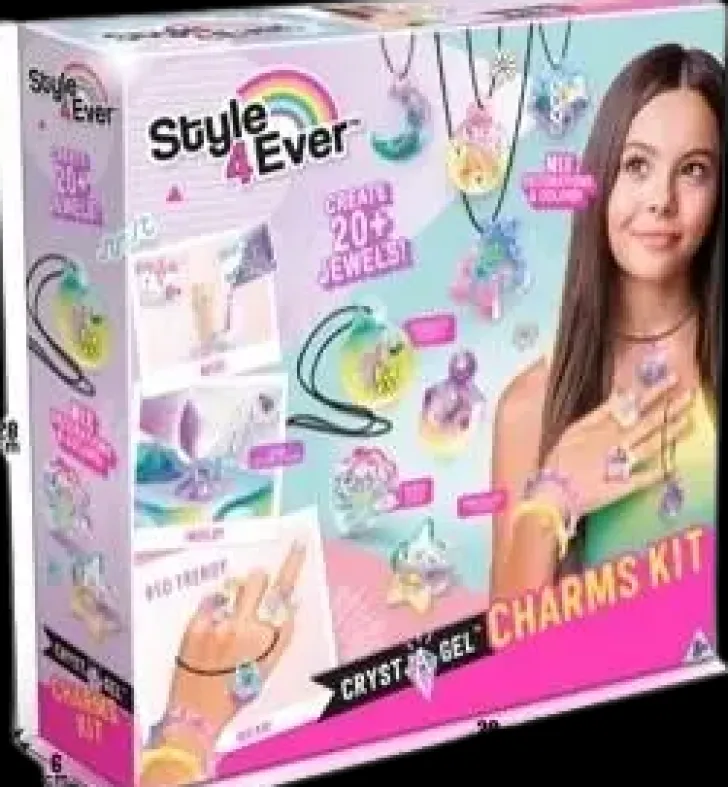 Style 4 Ever Gel Charms Kit Korusetti
