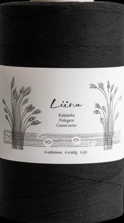 Suomen Lanka Liina Kalalanka 6-Saikeinen 500G Musta