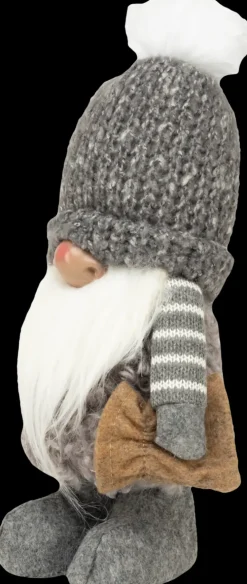 Tonttu Pipo 30 Cm, Harmaa