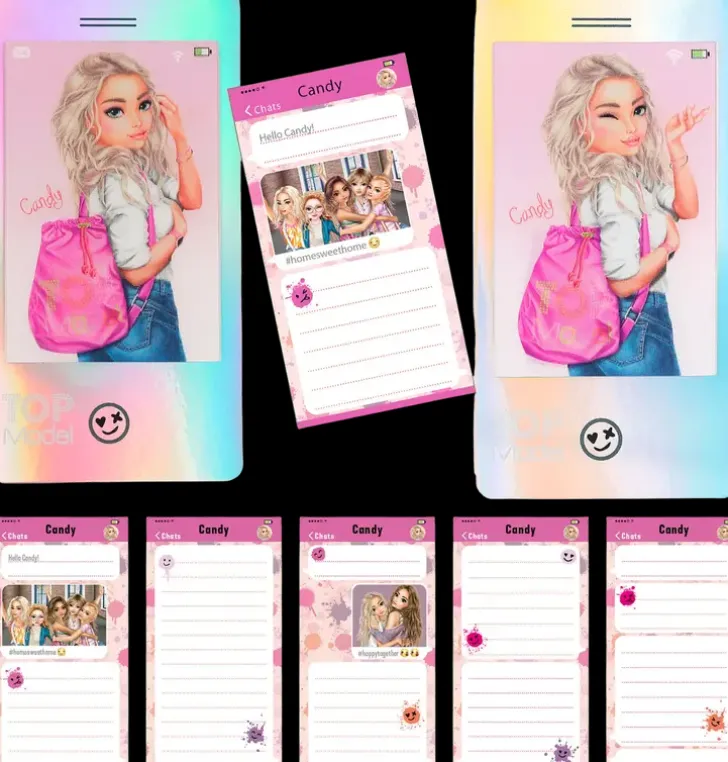 Topmodel 3D Muistikirja