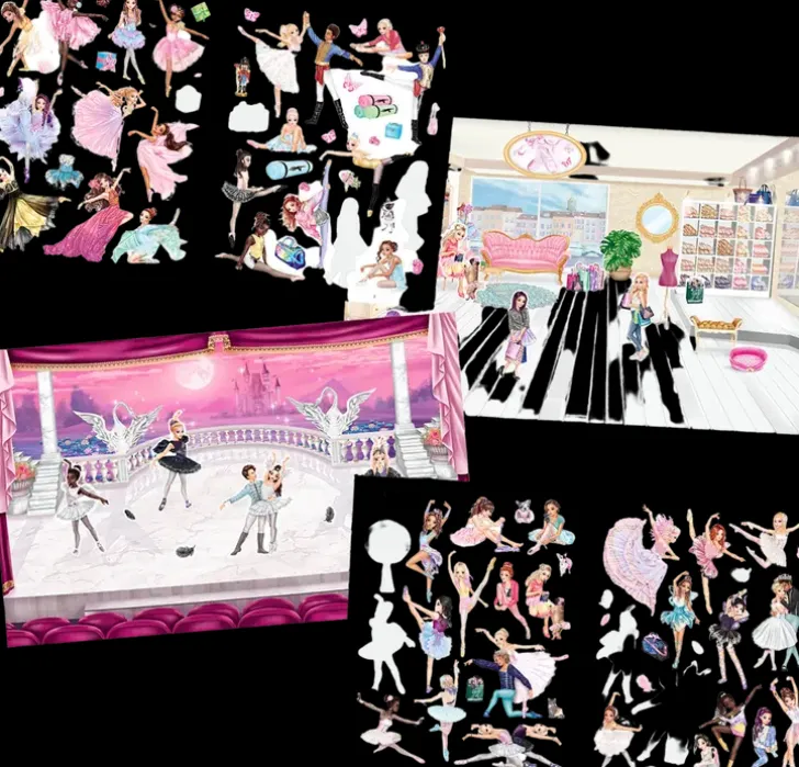 Topmodel Stickerworld Ballet