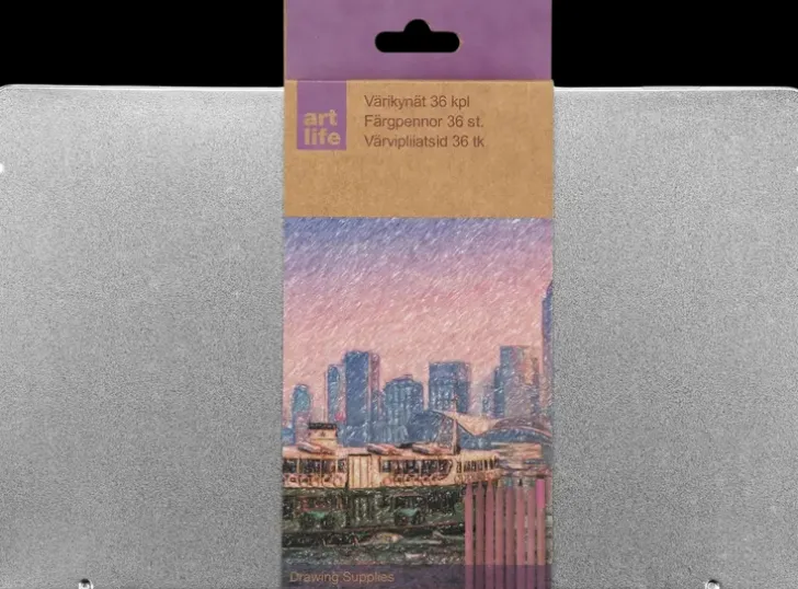 Varikynat 36 Kpl Metallilaatikossa