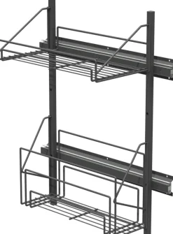 Viivi-Tarvikevaunu Lm 695 250X500X630 Antrasiitti