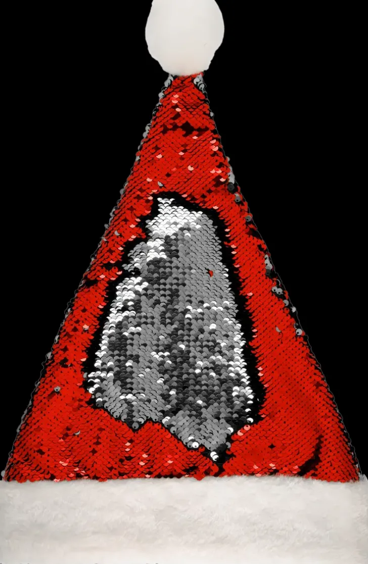 Winteria Paljetti Tonttulakki Lajitelma